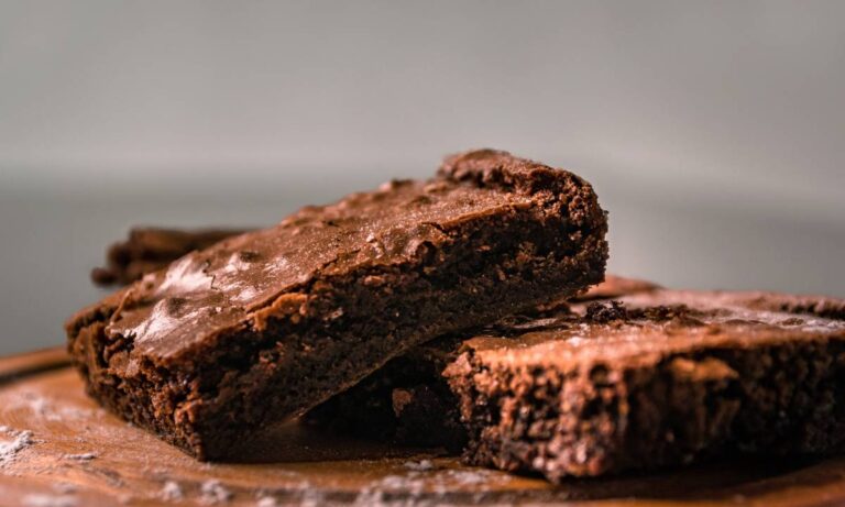 Receita de Brownie de chocolate com whey protein