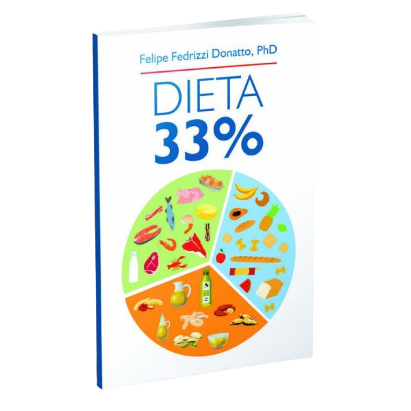 foto do livro dieta 33% por Felipe Donatto