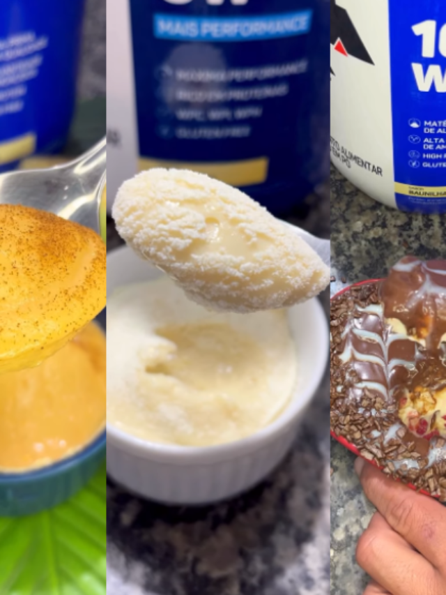 receitas com whey de baunilha