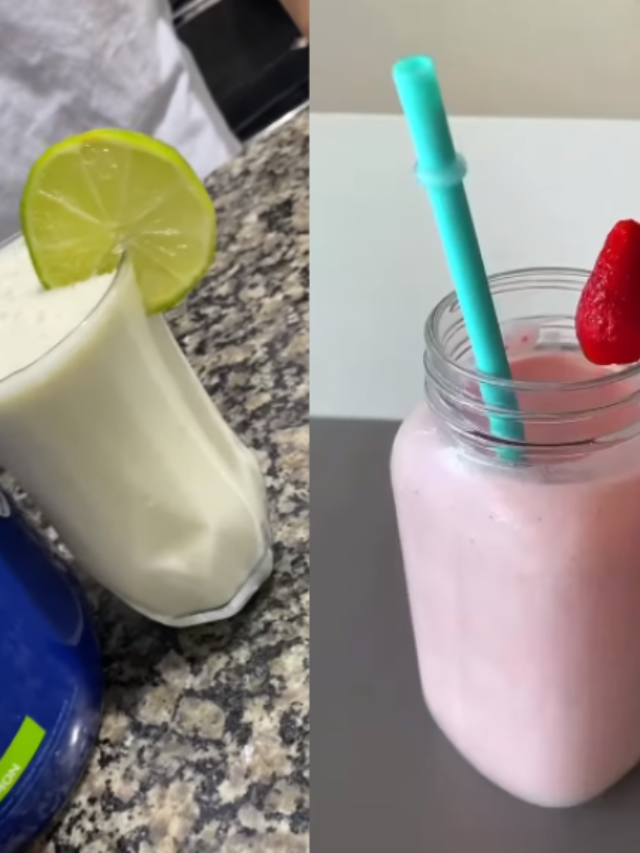 receitas de bebida proteica para o verão