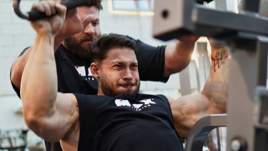 ramon durante treinamento