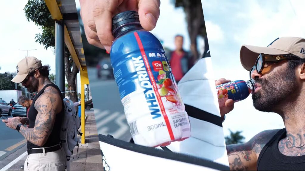 whey drink em qualquer lugar