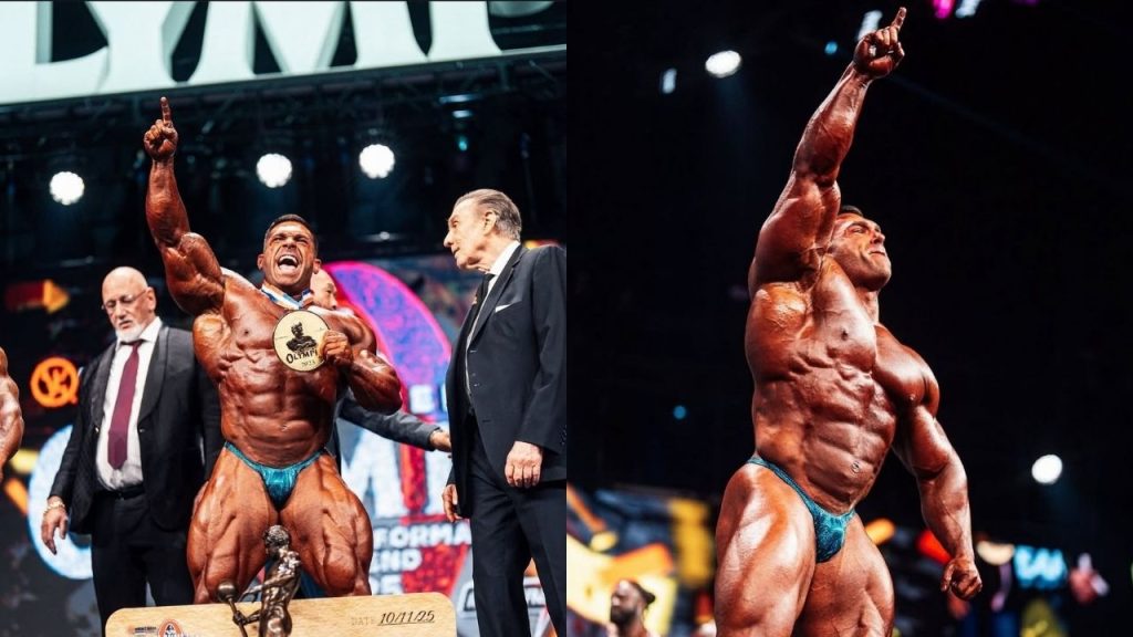 derek lunsford campeao mr olympia 2025