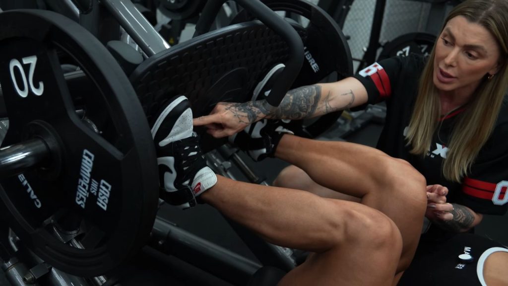 treino no leg press