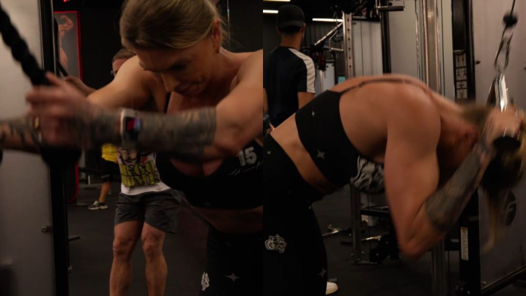 treino de pull down